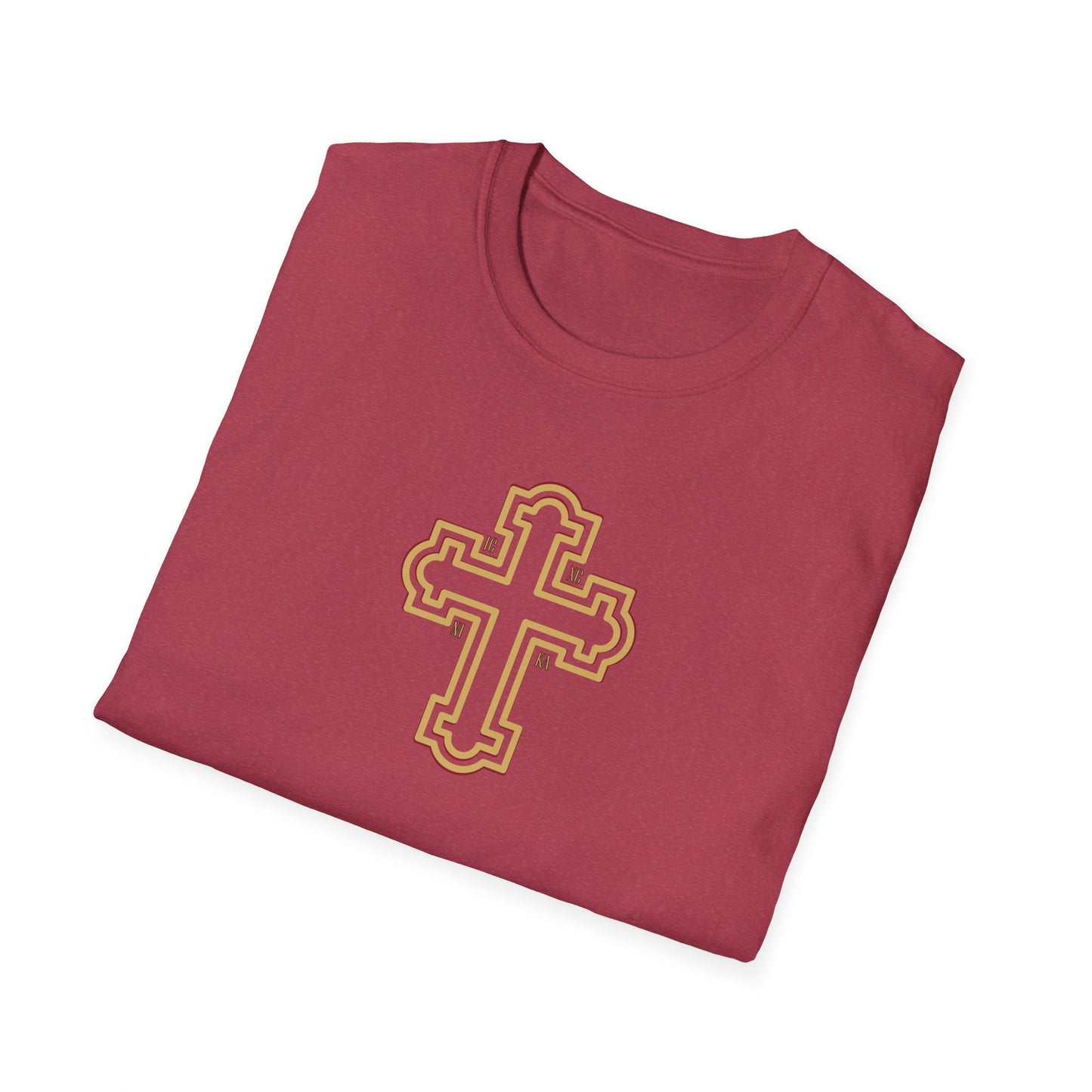 Orthodox Cross Athletic Unisex T-Shirt