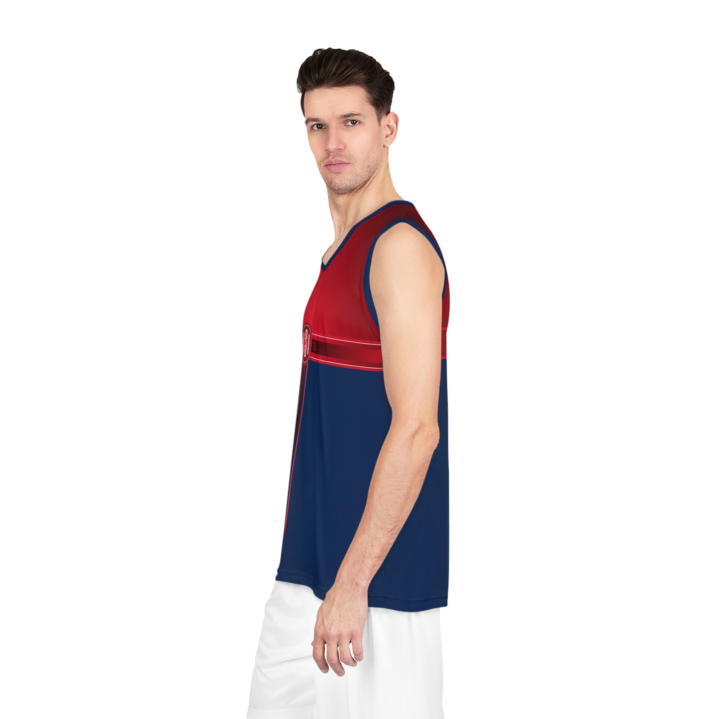 USA Red Blue White Washington Basketball Jersey