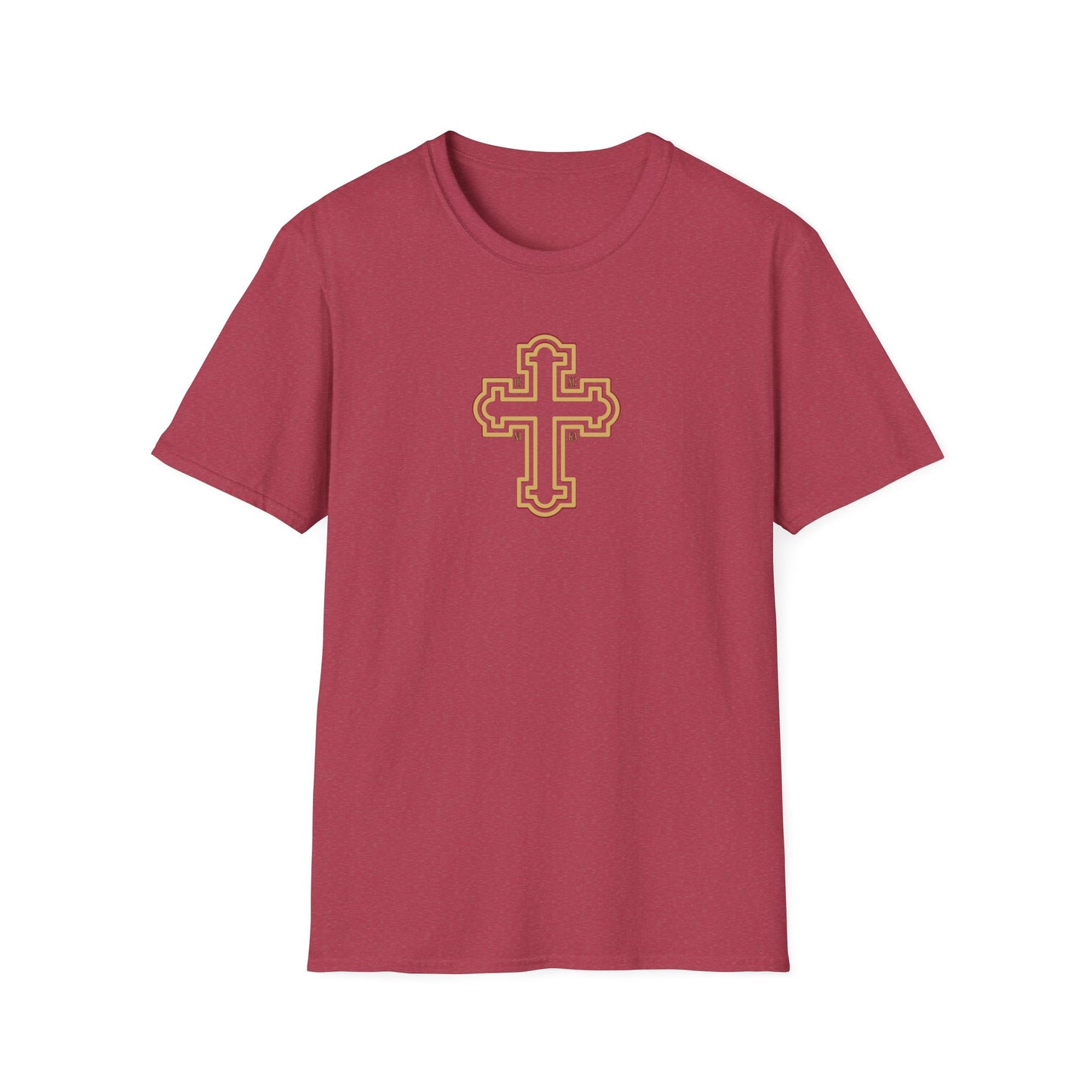 Orthodox Cross Athletic Unisex T-Shirt