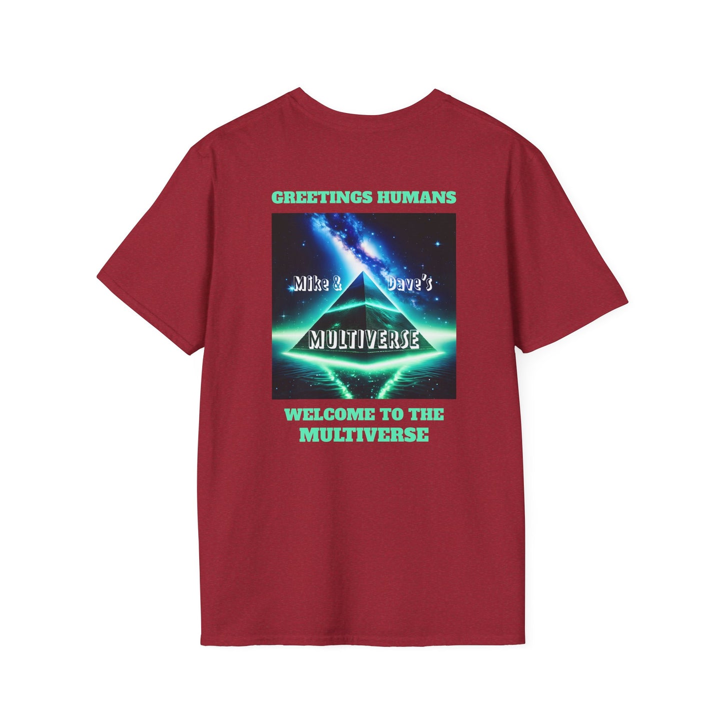 Mike Daves Multiverse Softstyle T-Shirt, Vintage Tee