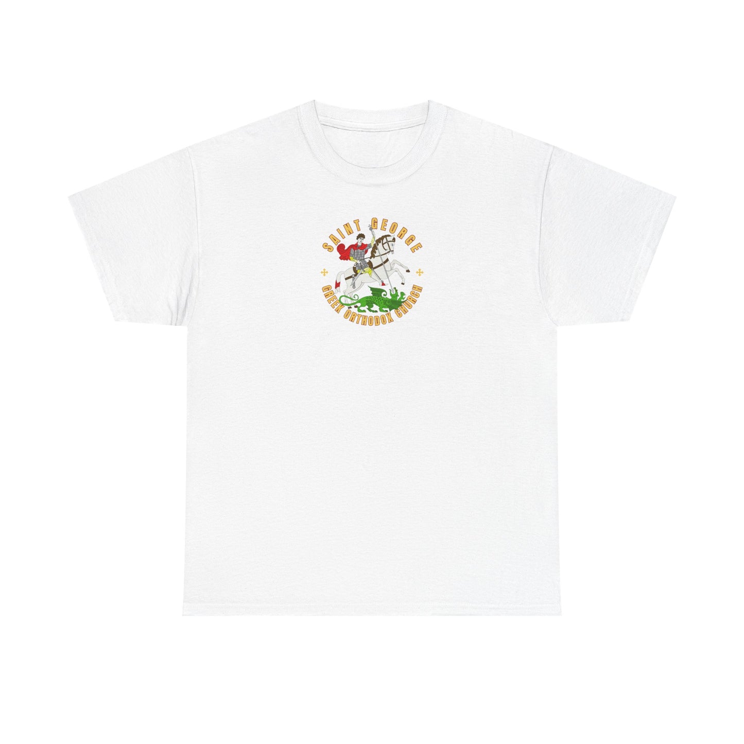 Saint George Greek Orthodox Church GOYA Unisex Heavy Cotton Tee