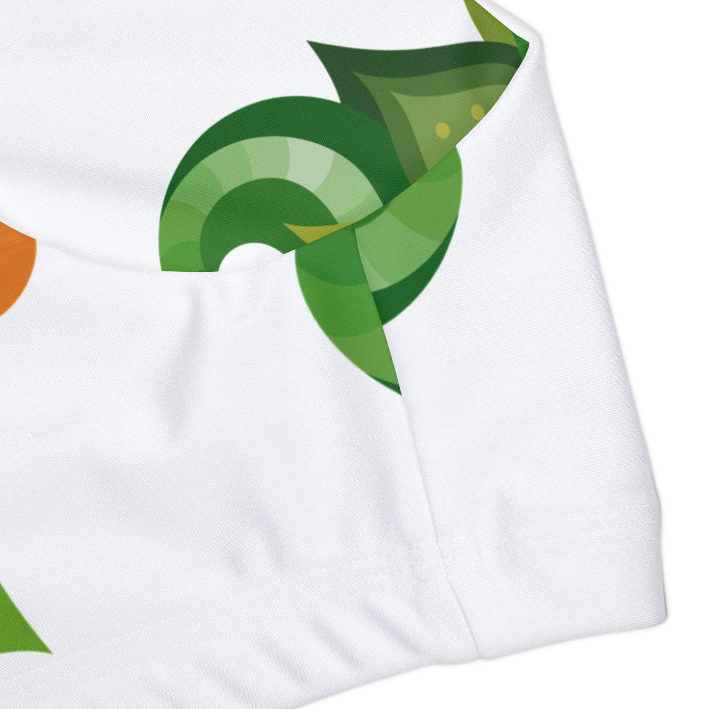 Tropical Floral Green Girls Two Piece Swimsuit Kiki Collection