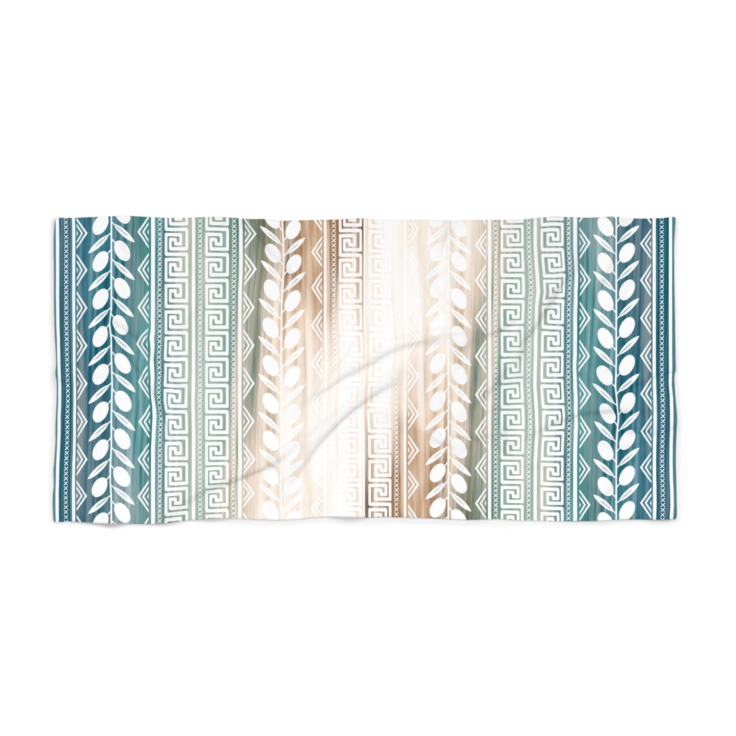 Sea Sand Greek Key Beach Towel