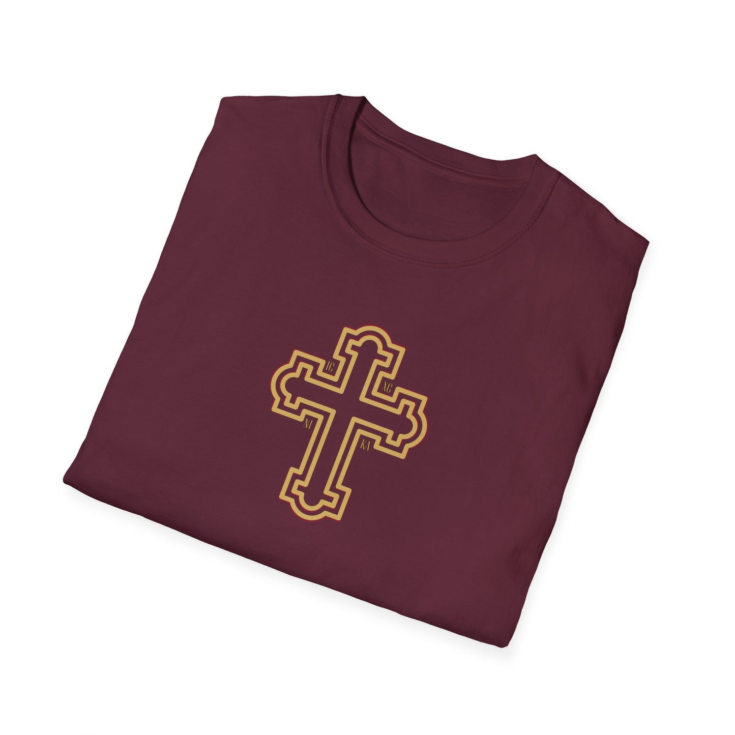 Orthodox Cross Athletic Unisex T-Shirt