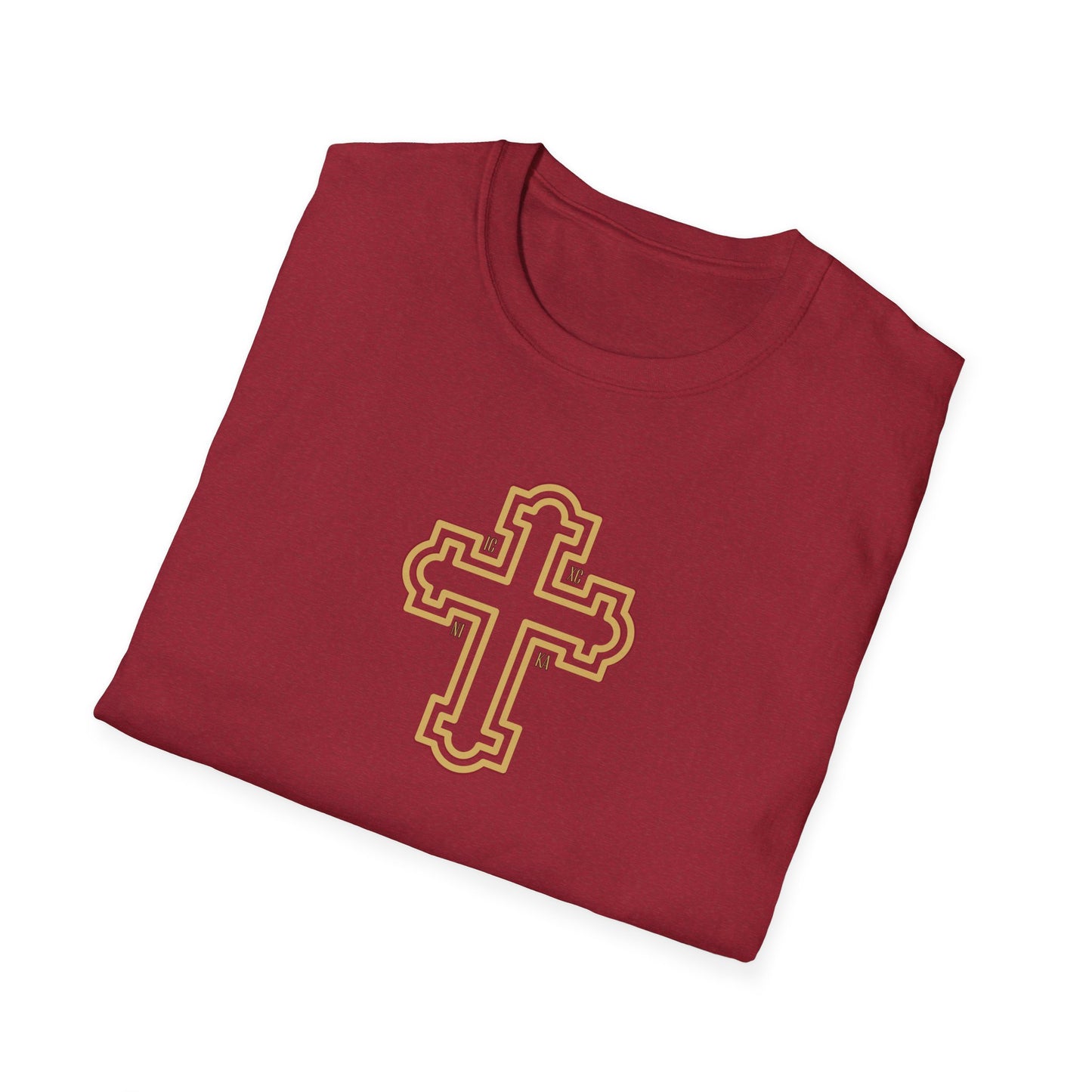 Orthodox Cross Athletic Unisex T-Shirt
