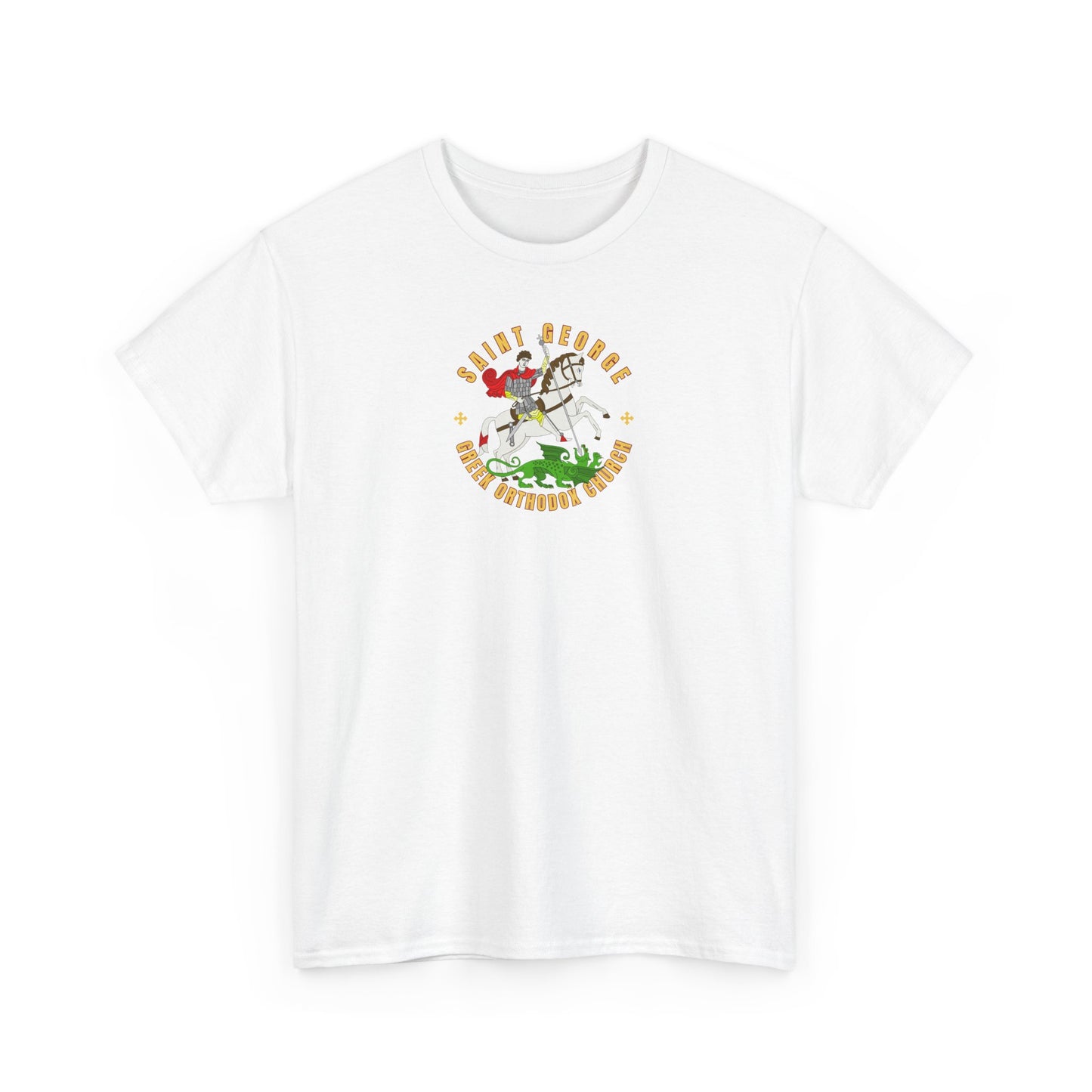 Saint George Greek Orthodox Church GOYA Unisex Heavy Cotton Tee