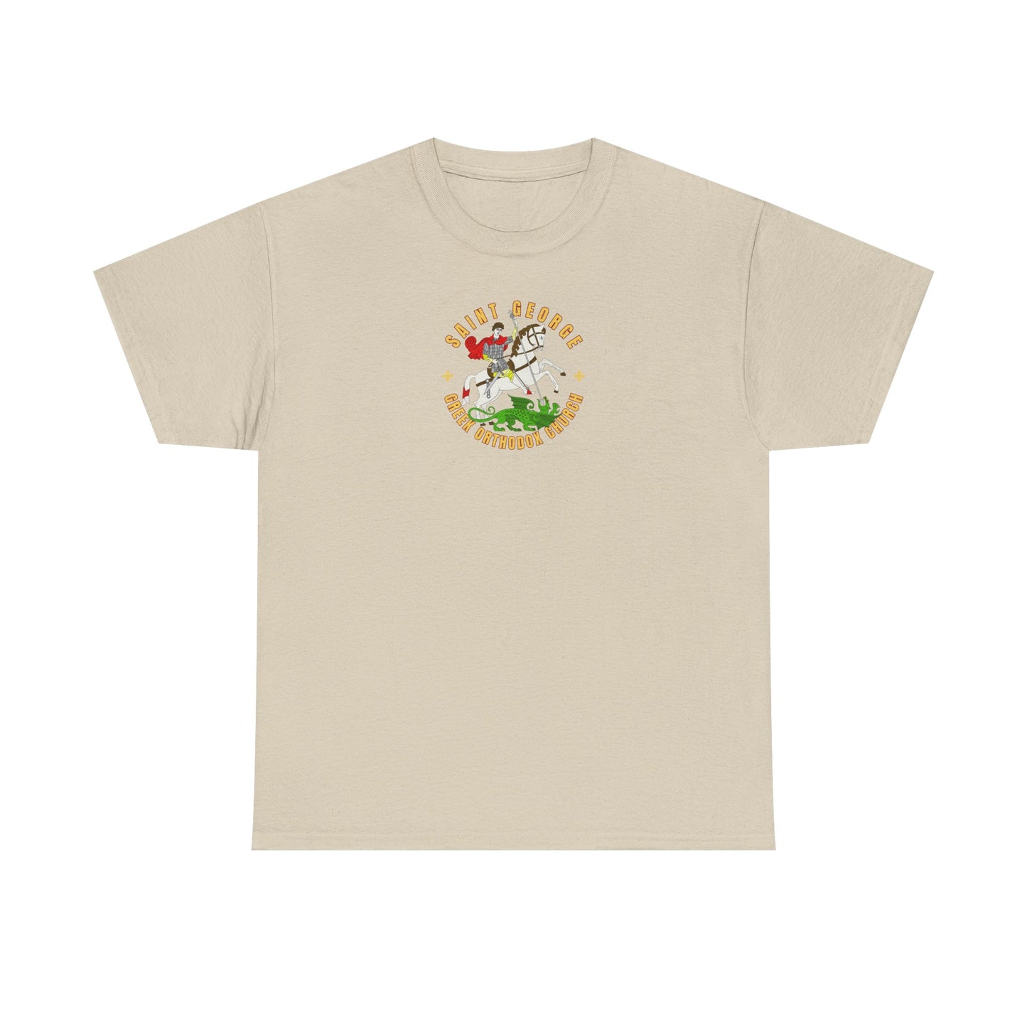 Saint George Greek Orthodox Church GOYA Unisex Heavy Cotton Tee