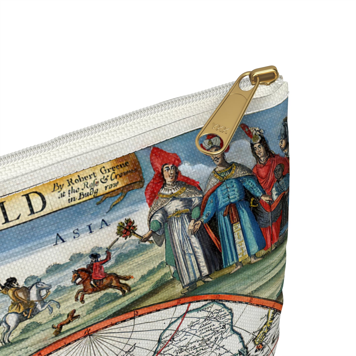 Atlas 1676 Map Institute Natural Philosophy Accessory Pouch
