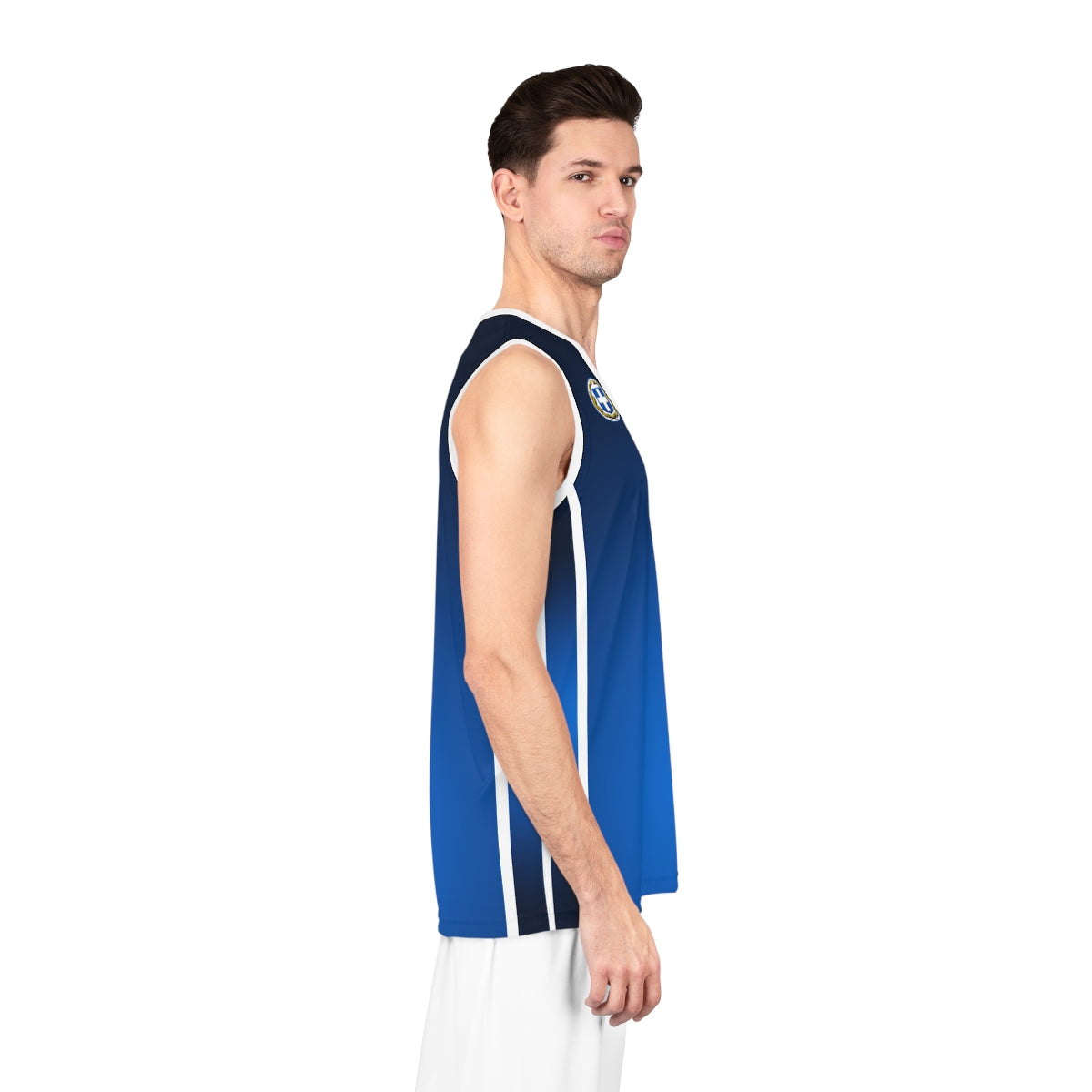 Ellas Blue Basketball Jersey GOYA
