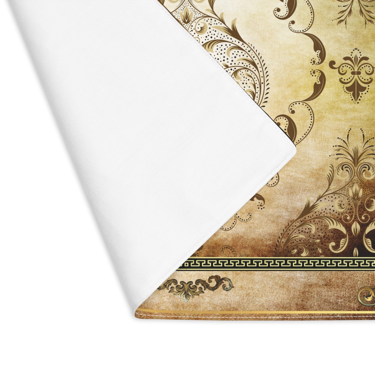 Rustic Vintage Style Greek Key Ornate Placemat