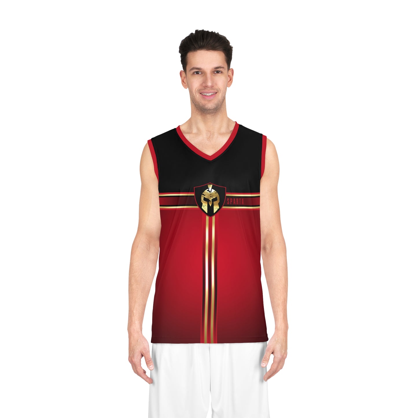 Spartan Helmet Leonidas Basketball Jersey