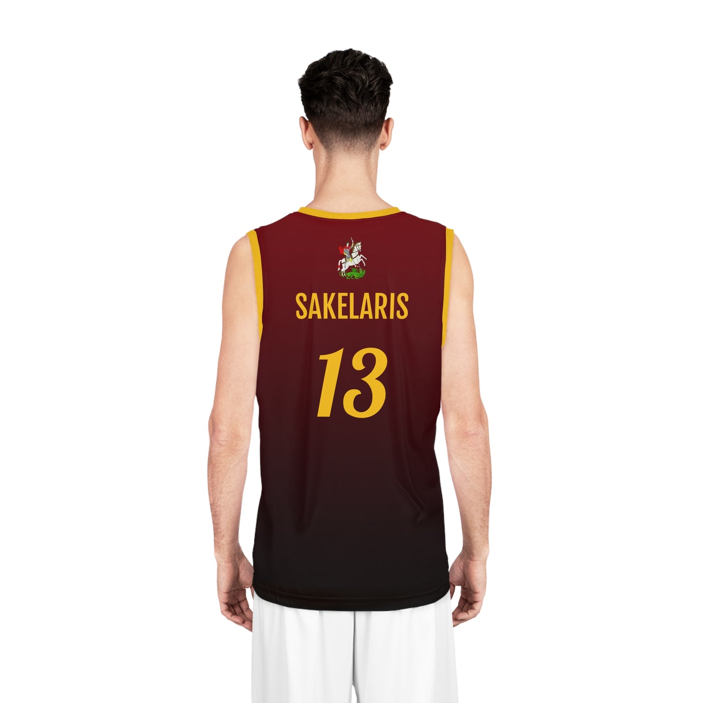 Saint George GOYA Maroon Basketball Jersey