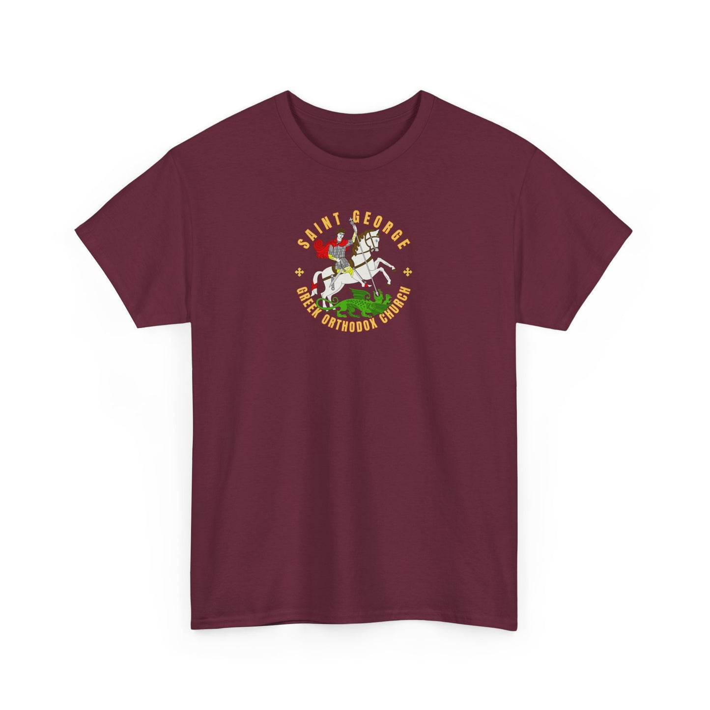 Saint George Greek Orthodox Church GOYA Unisex Heavy Cotton Tee