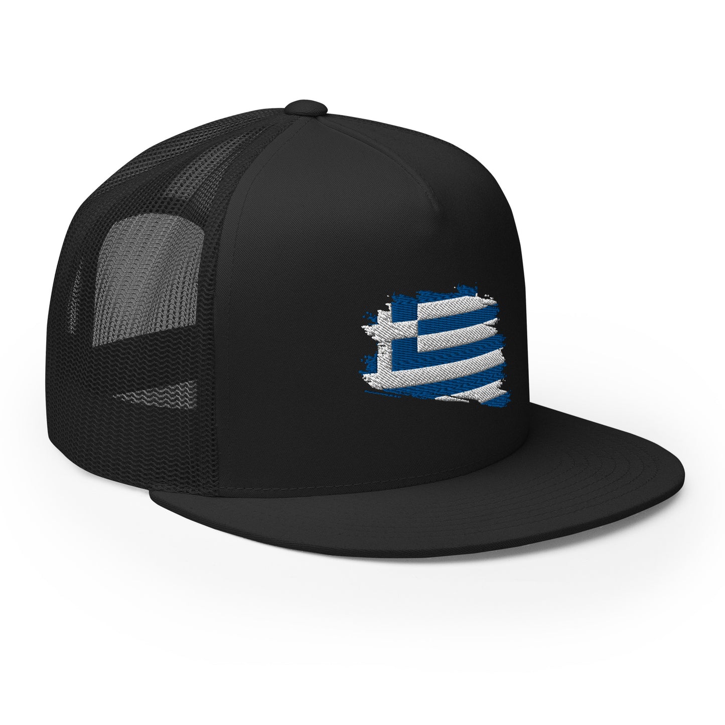 Ellas Greece Flag Artistic Trucker Cap