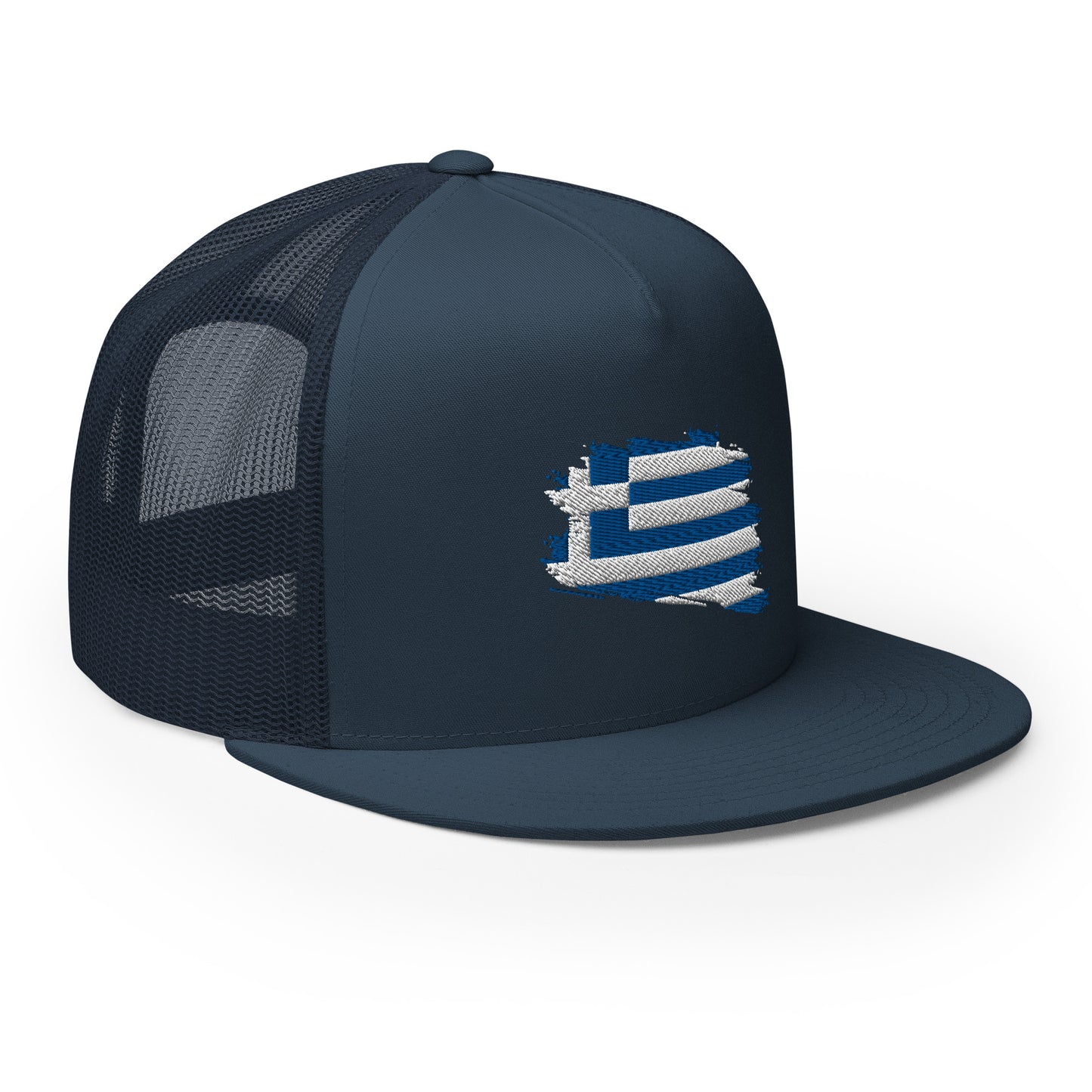 Ellas Greece Flag Artistic Trucker Cap