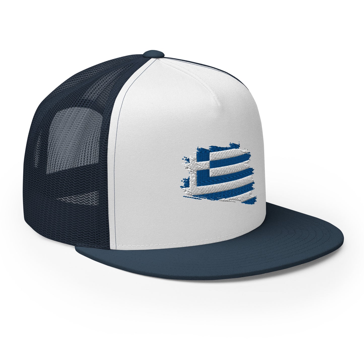 Ellas Greece Flag Artistic Trucker Cap