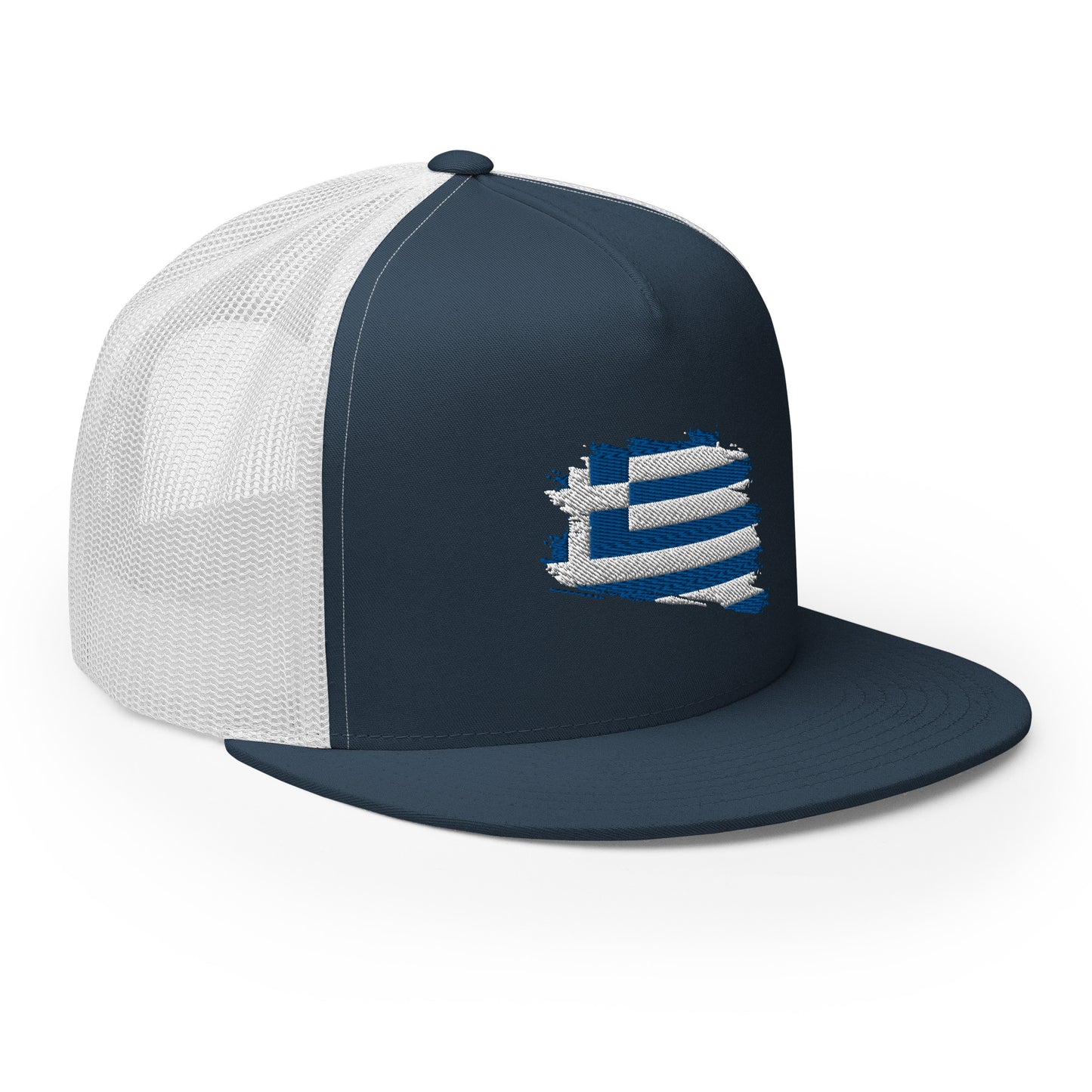 Ellas Greece Flag Artistic Trucker Cap