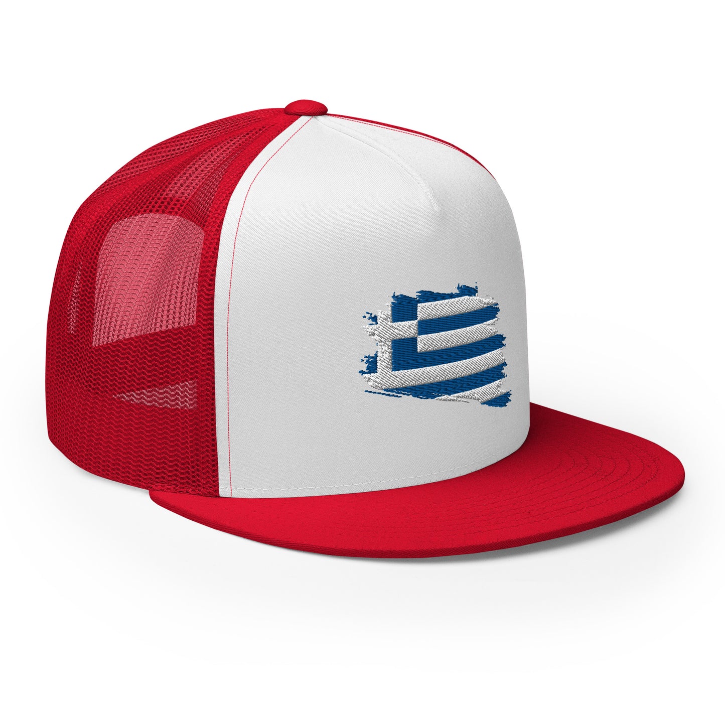 Ellas Greece Flag Artistic Trucker Cap