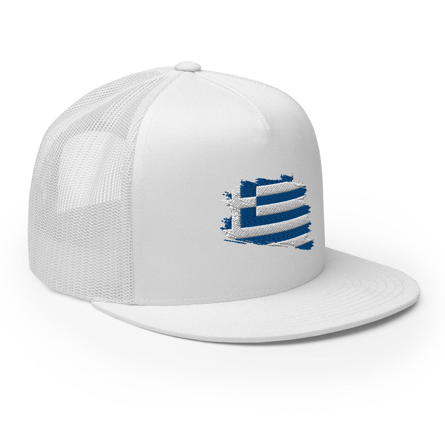 Ellas Greece Flag Artistic Trucker Cap