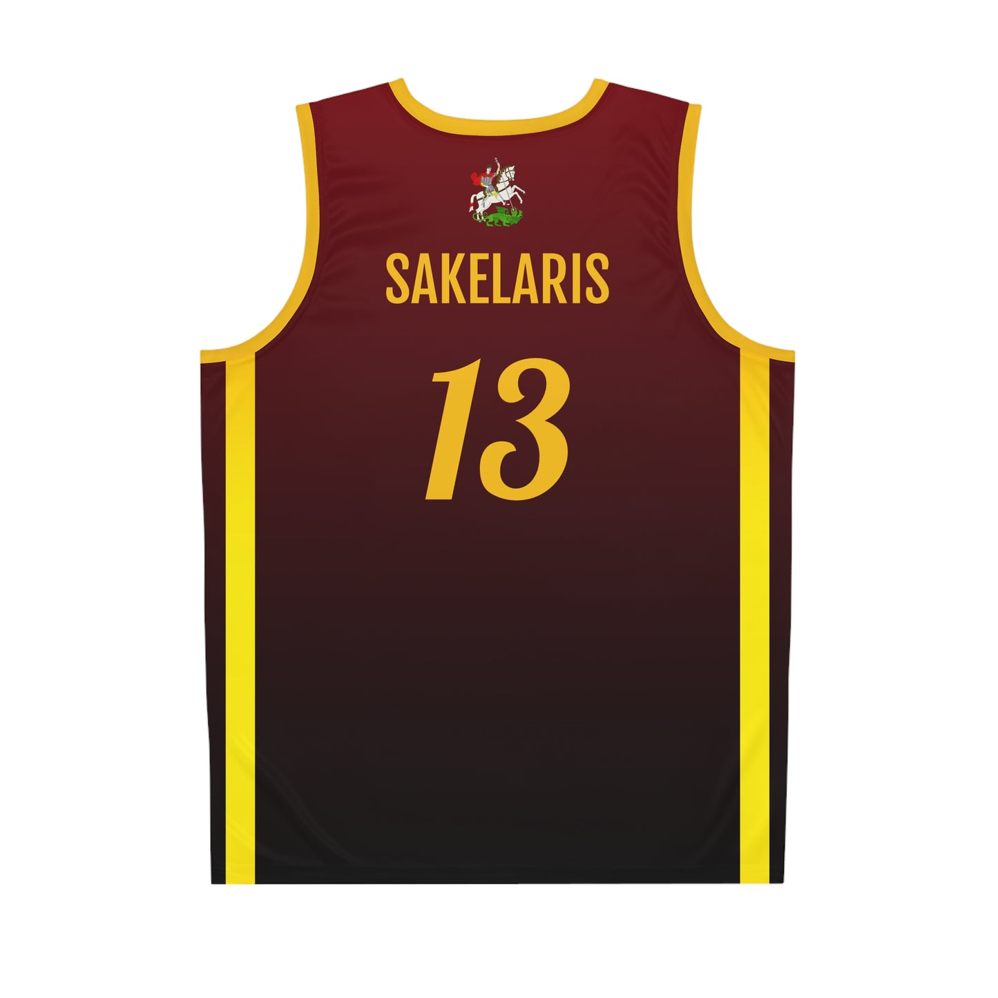 Saint George GOYA Maroon Basketball Jersey