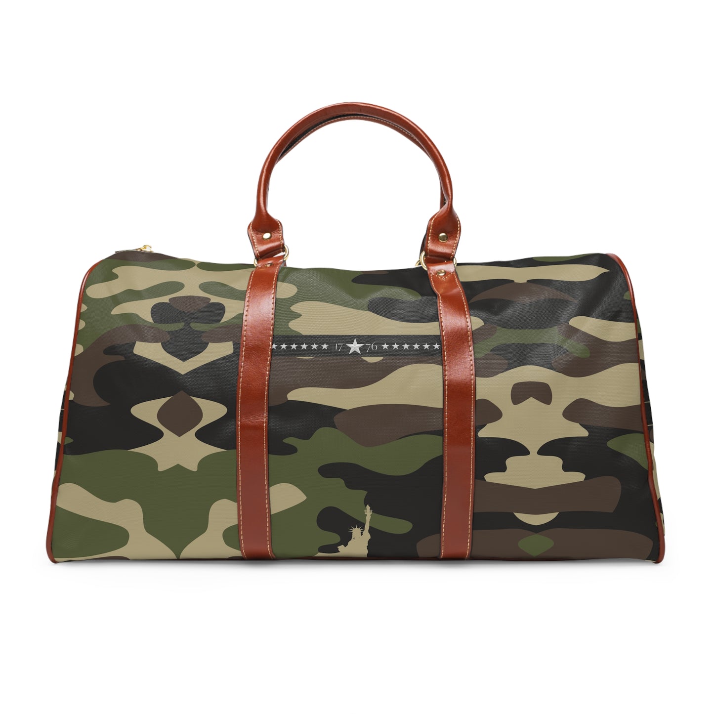 USA Camo Waterproof Travel Bag