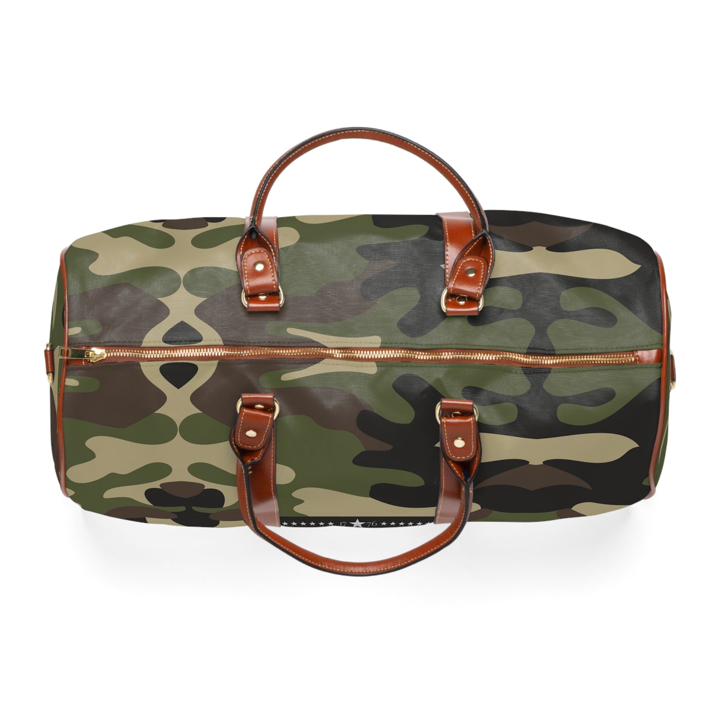USA Camo Waterproof Travel Bag