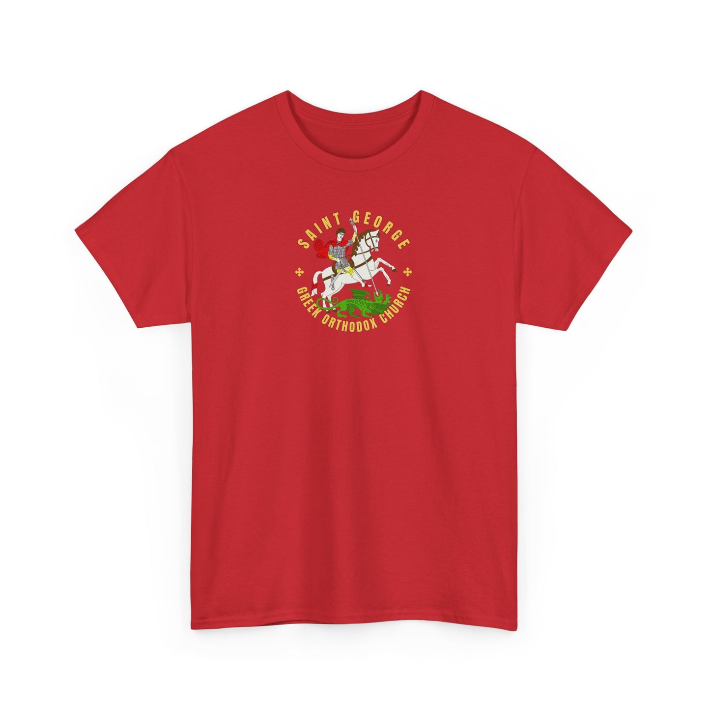Saint George Greek Orthodox Church GOYA Unisex Heavy Cotton Tee