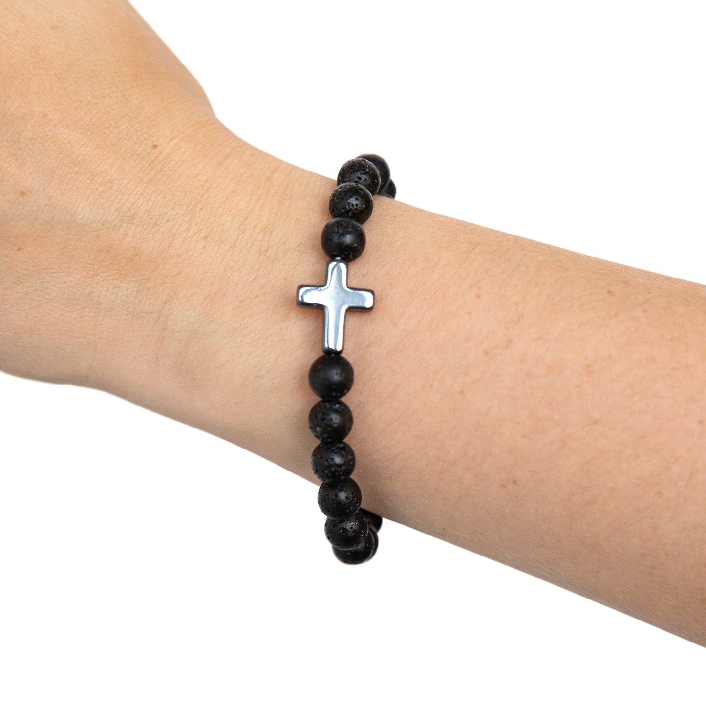Greek Orthodox Cross Bead Bracelet