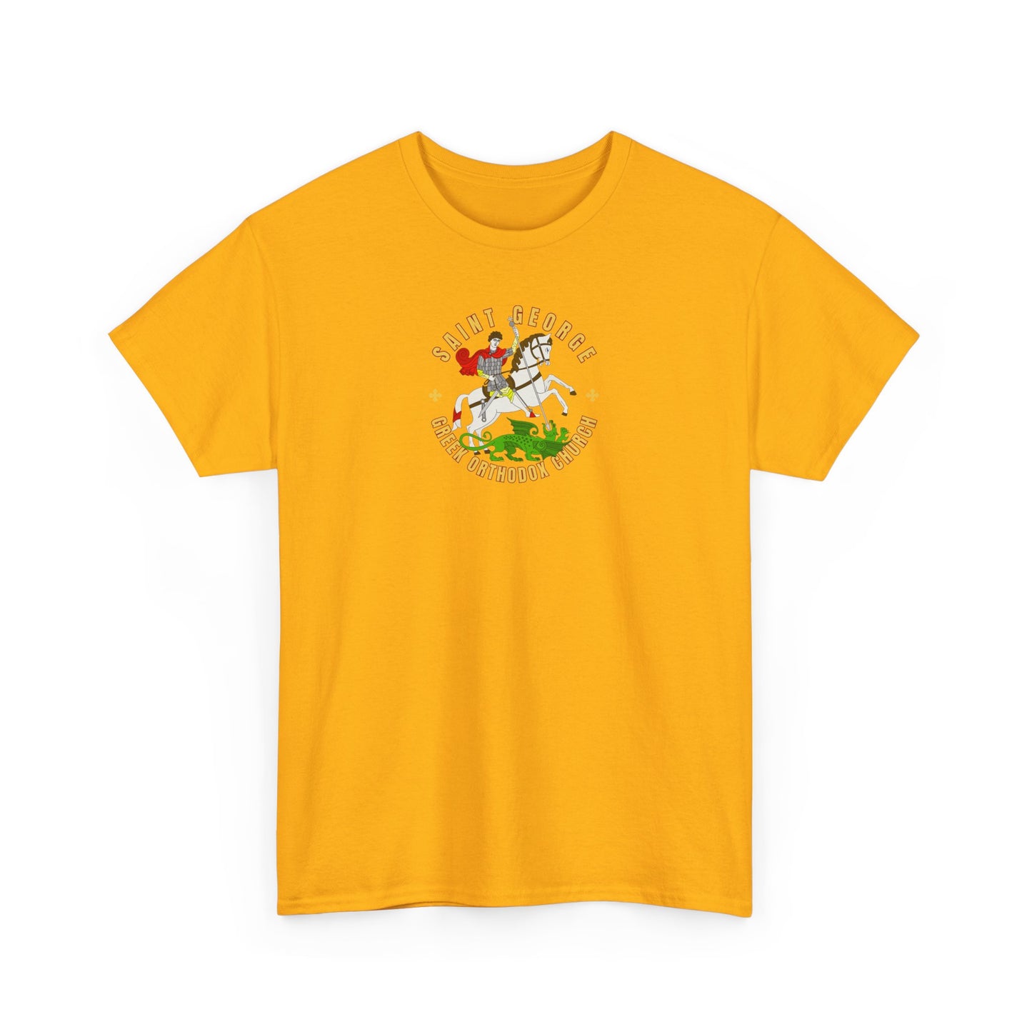 Saint George Greek Orthodox Church GOYA Unisex Heavy Cotton Tee