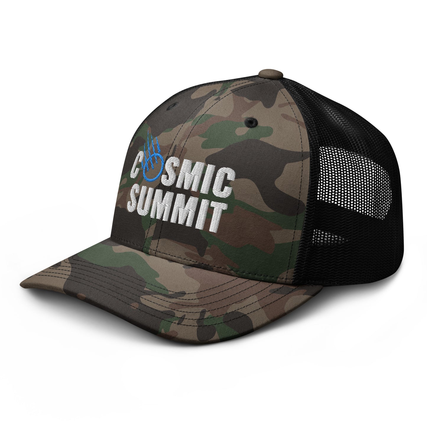 Cosmic Summit Camouflage Richardson trucker hat