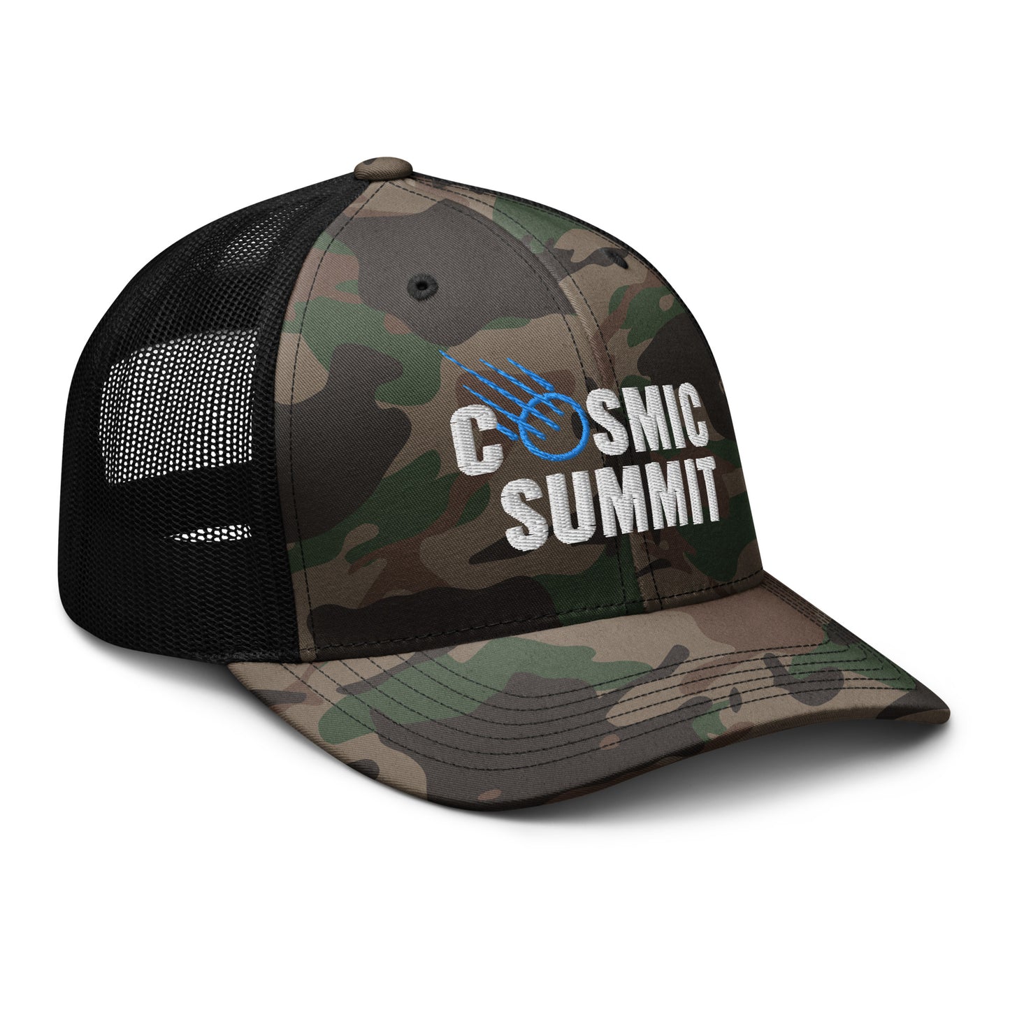 Cosmic Summit Camouflage Richardson trucker hat