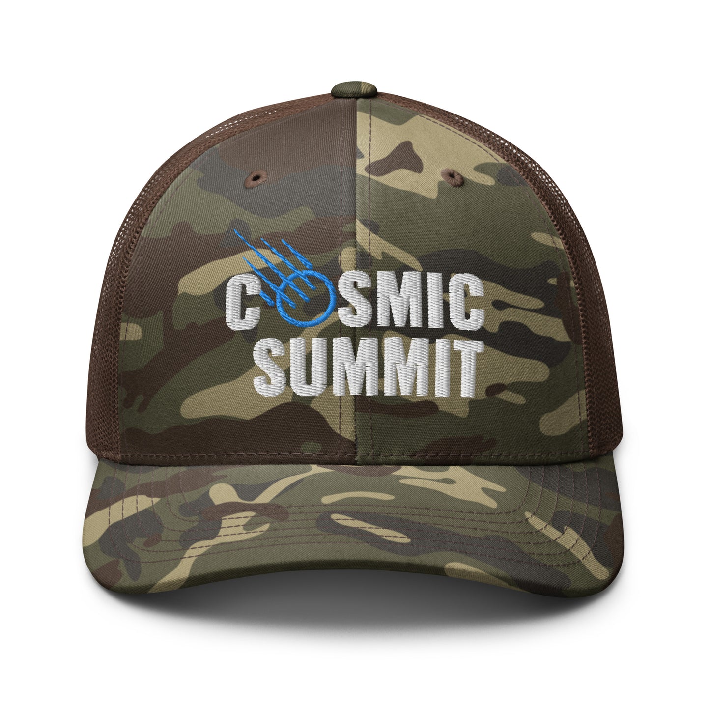 Cosmic Summit Camouflage Richardson trucker hat
