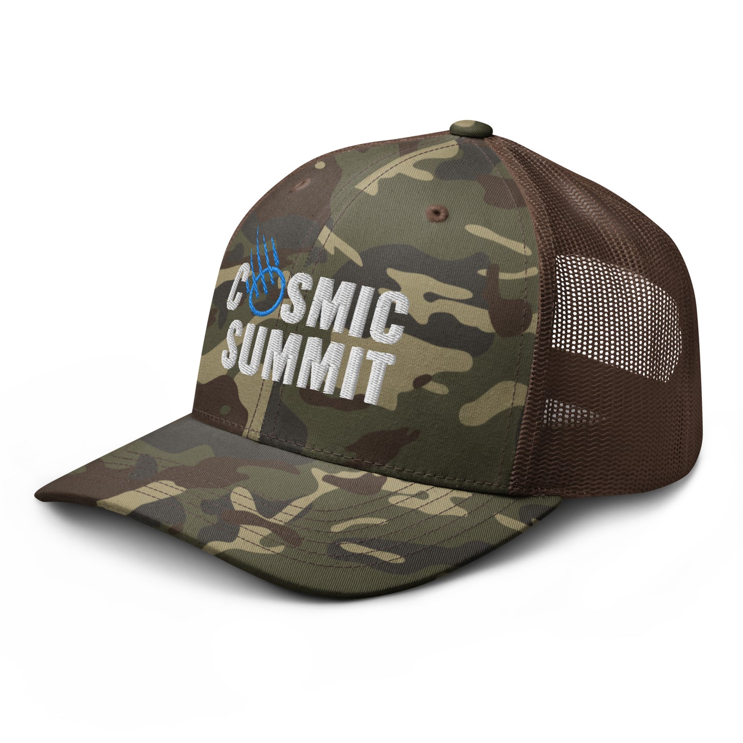 Cosmic Summit Camouflage Richardson trucker hat