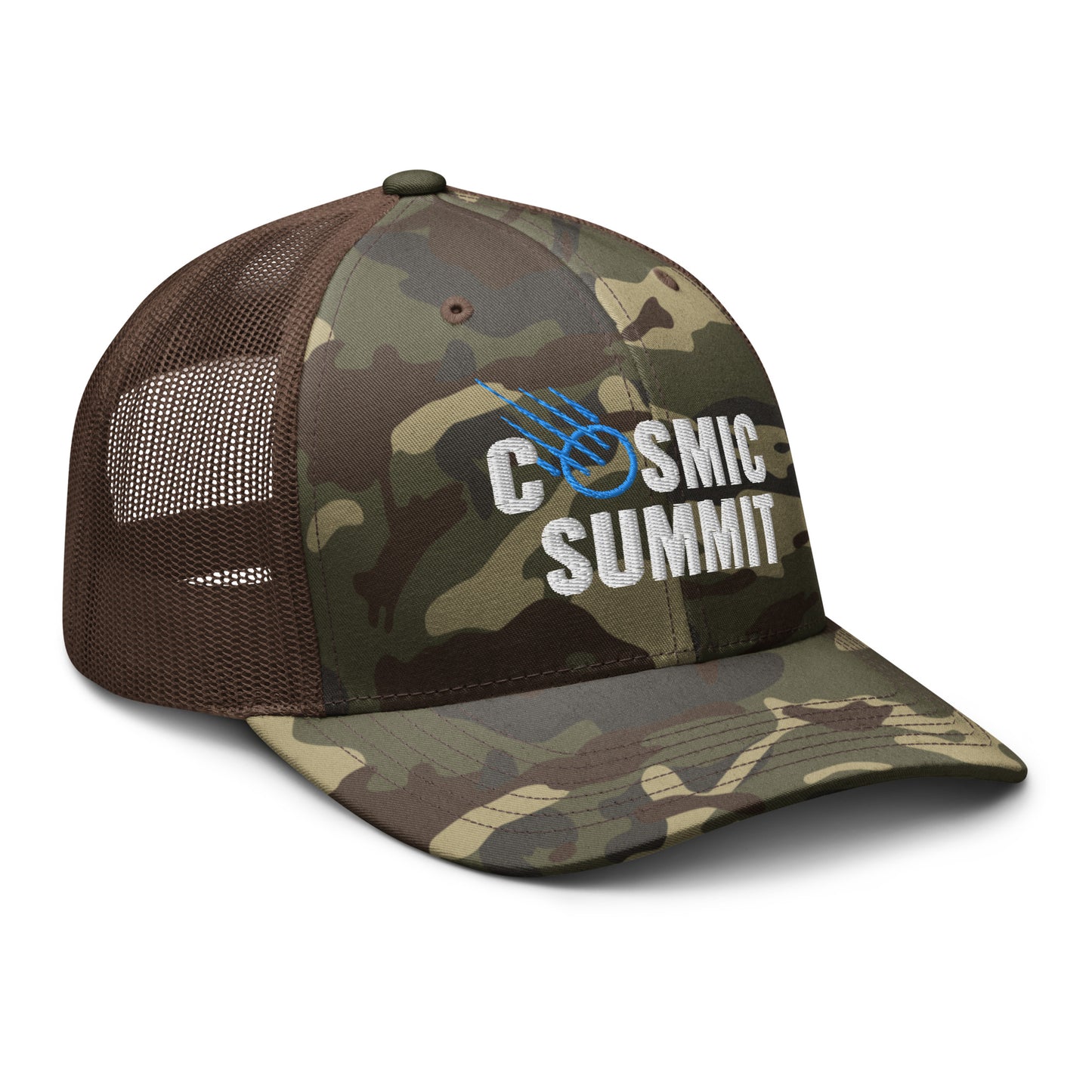 Cosmic Summit Camouflage Richardson trucker hat