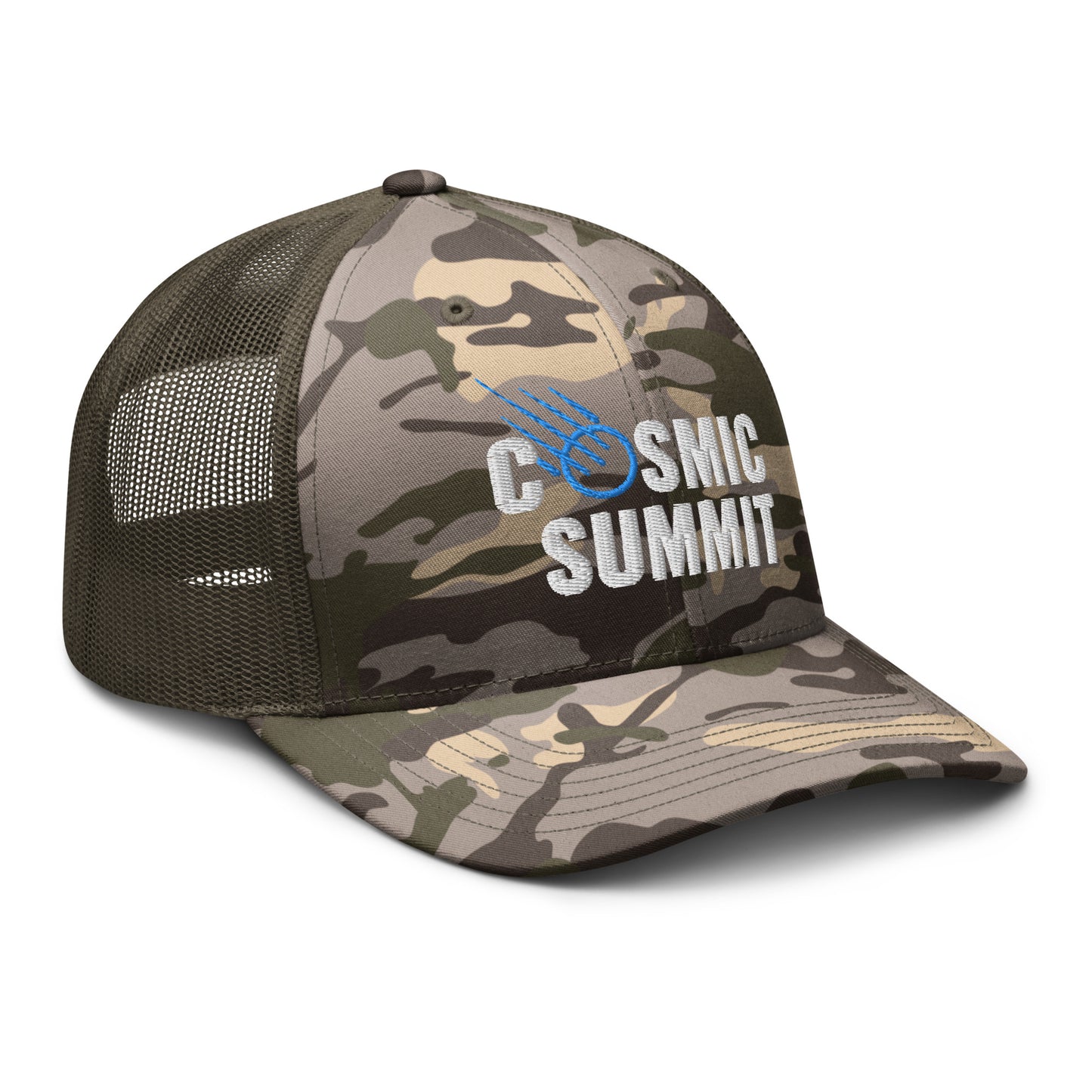 Cosmic Summit Camouflage Richardson trucker hat