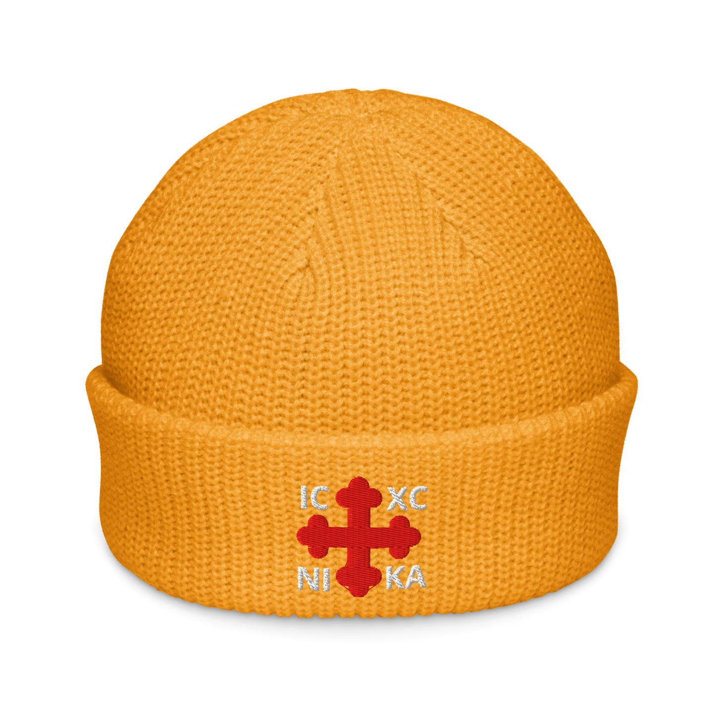 Greek Orthodox Cross Fisherman beanie