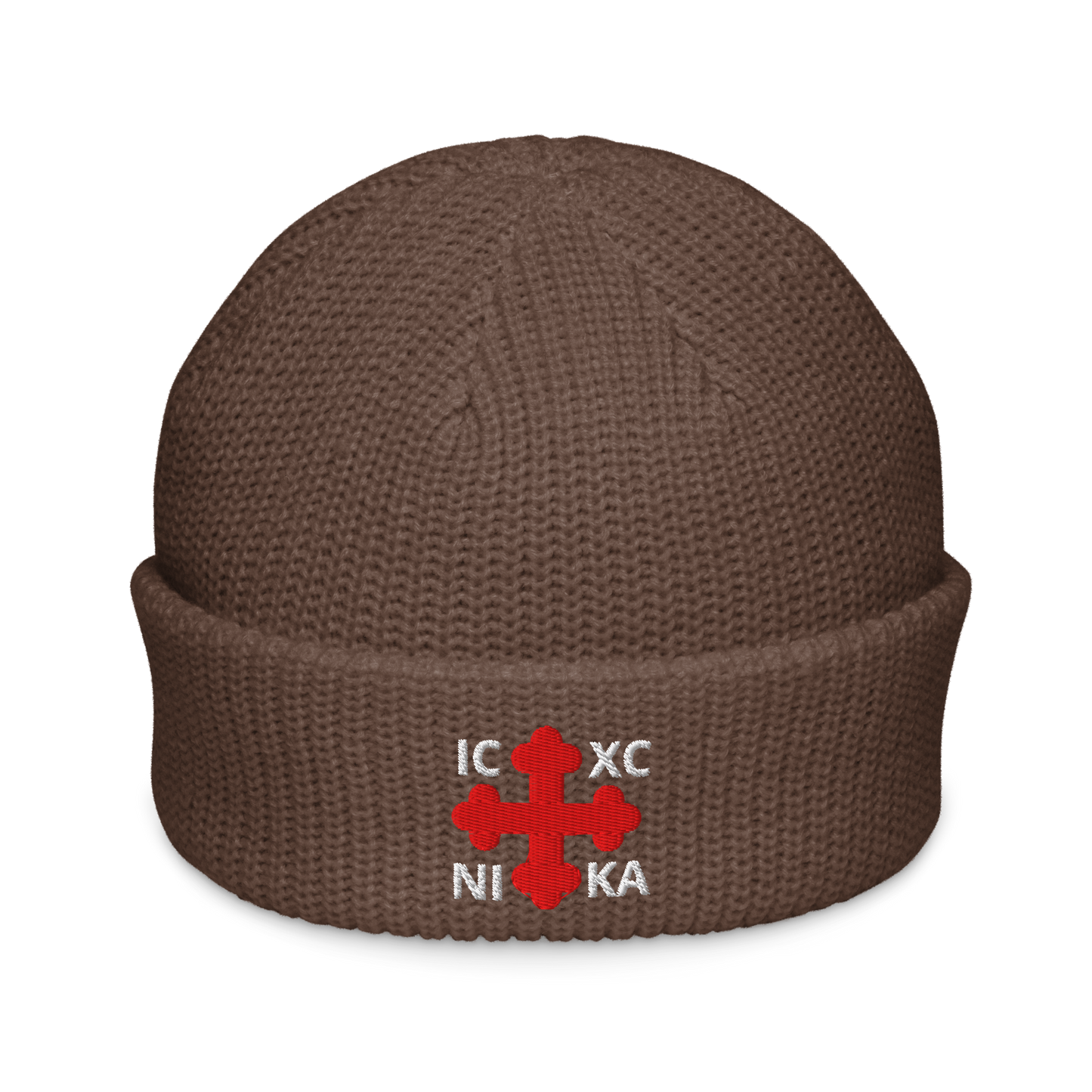 Greek Orthodox Cross Fisherman beanie