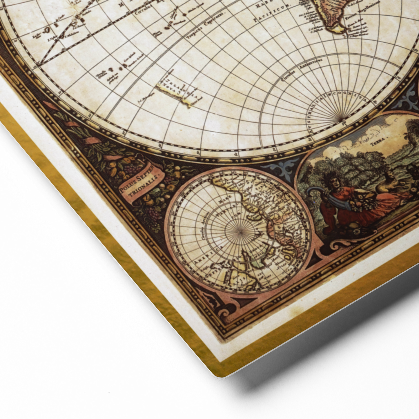 Atlas 1660 Nova Totius Frederick De Wit Metal prints