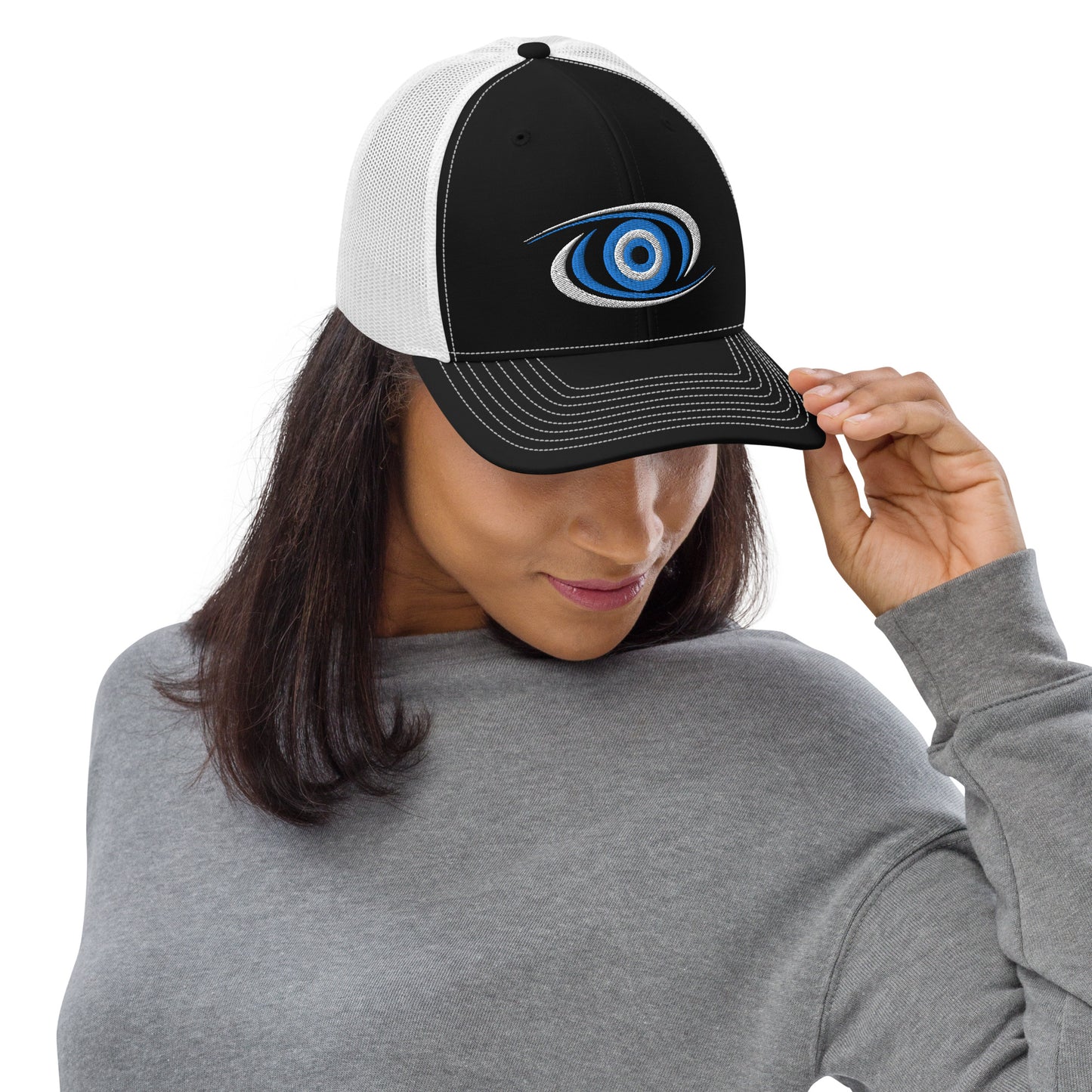 Mati Evil Eye Richardson Trucker Cap