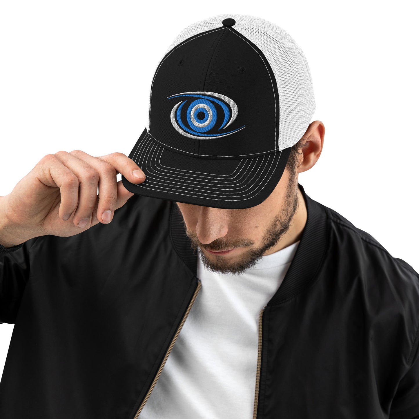 Mati Evil Eye Richardson Trucker Cap