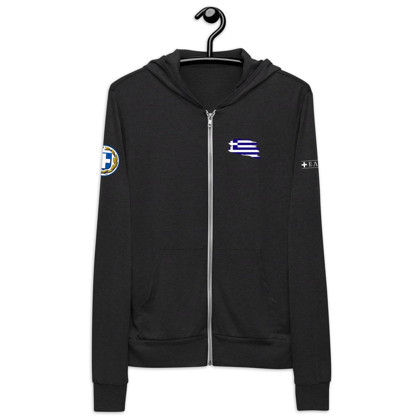 Ellas Greece Unisex zip hoodie