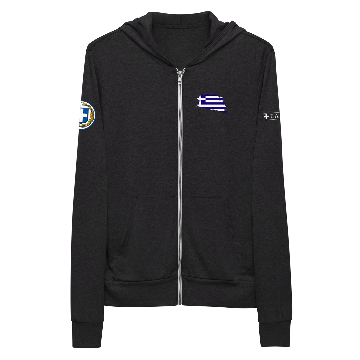 Ellas Greece Unisex zip hoodie