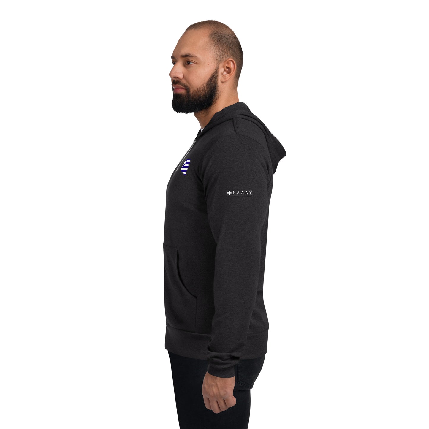 Ellas Greece Unisex zip hoodie