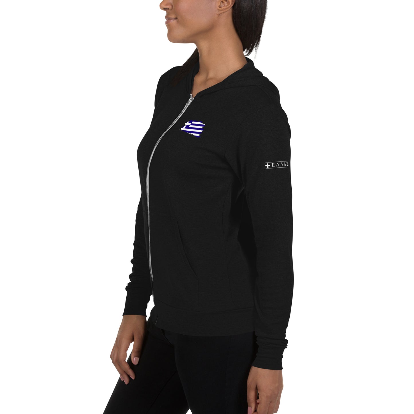 Ellas Greece Unisex zip hoodie