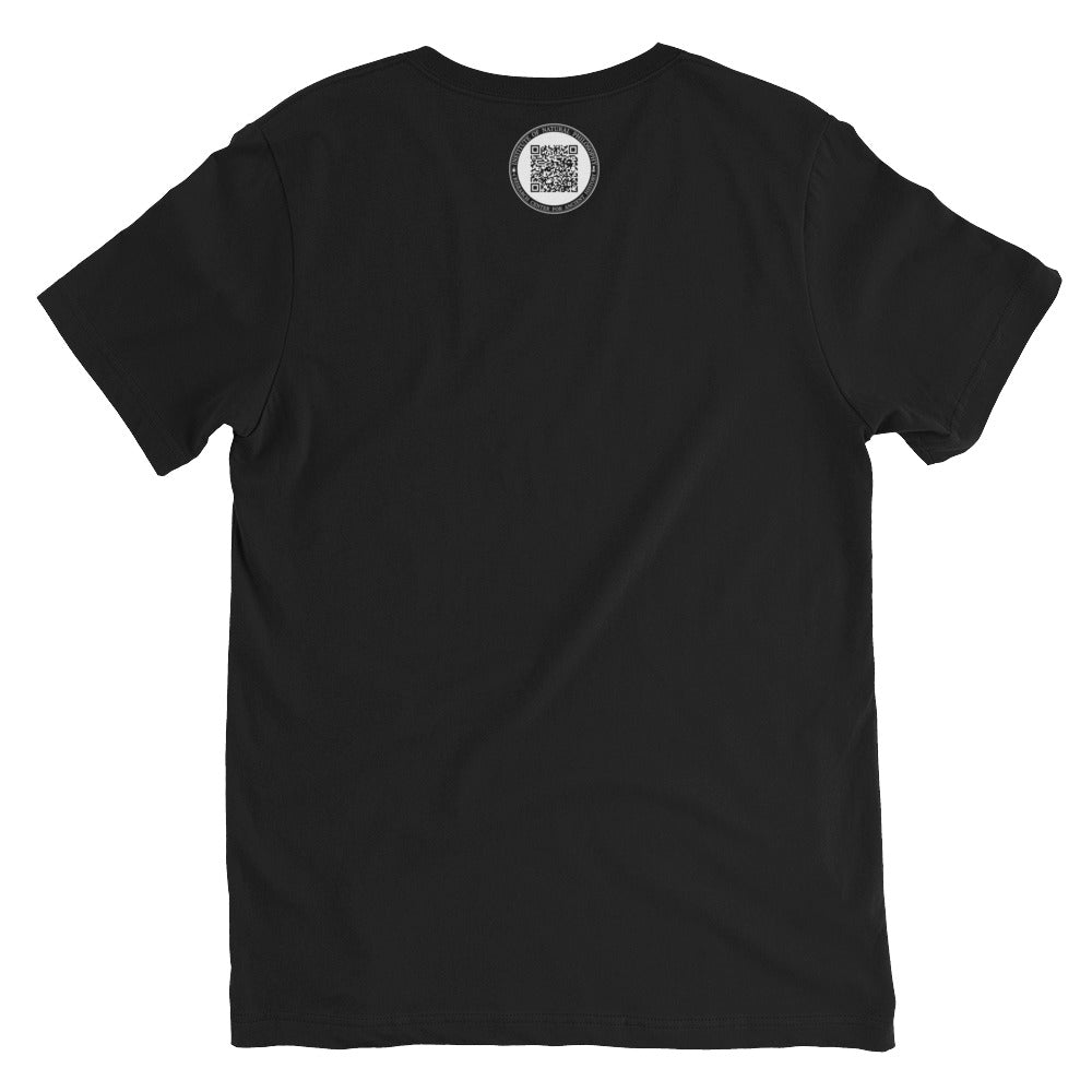 Institute Natural Philosophy Short Sleeve V-Neck T-Shirt