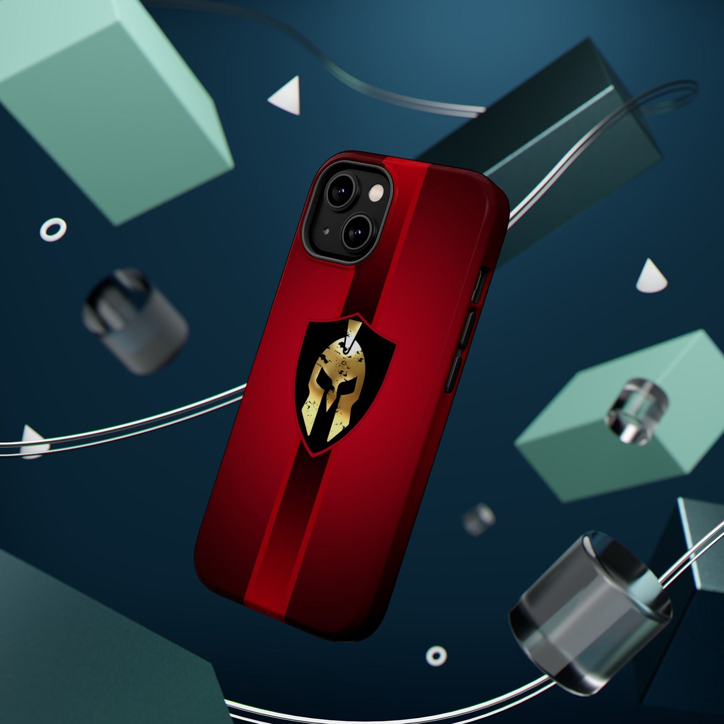 Spartan Helmet Magnetic Impact-Resistant Phone Case