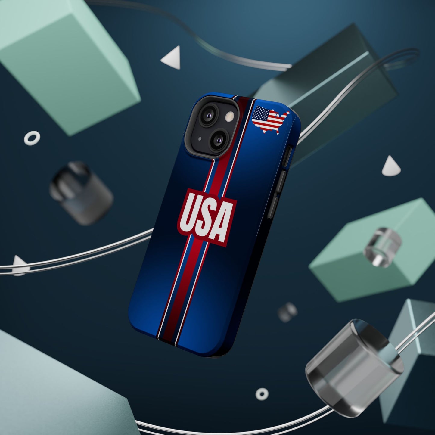 USA Magnetic Impact-Resistant Phone Case