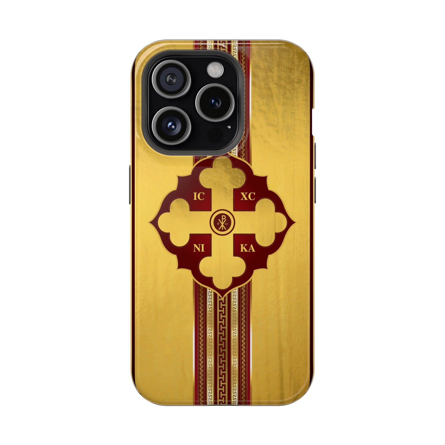 Greek Orthodox Cross Magnetic Impact-Resistant Phone Case