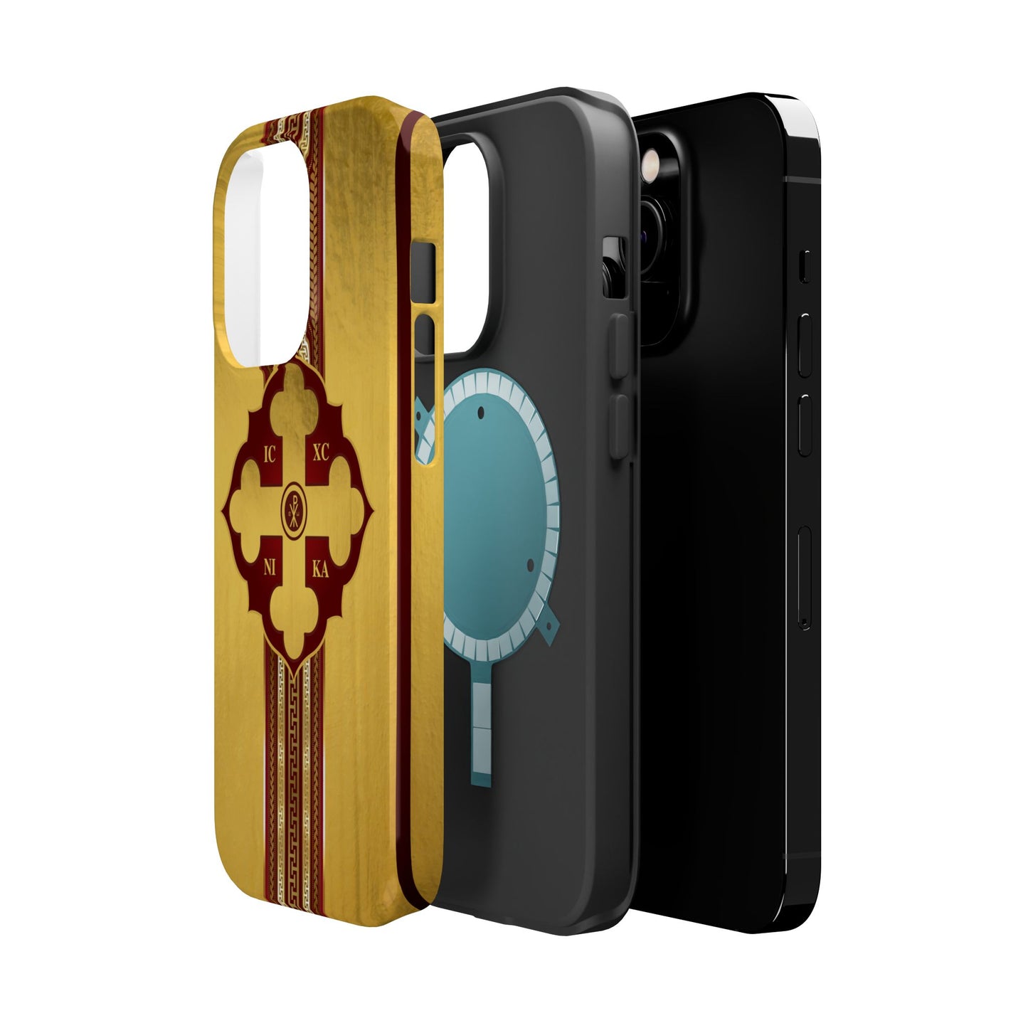 Greek Orthodox Cross Magnetic Impact-Resistant Phone Case