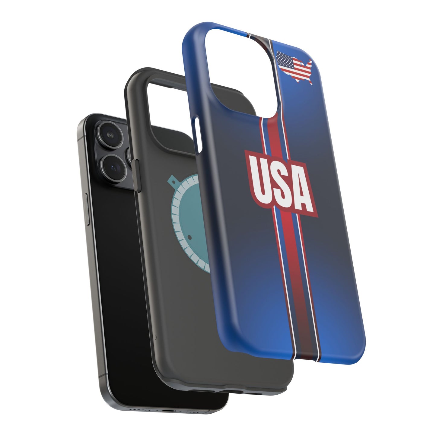 USA Magnetic Impact-Resistant Phone Case